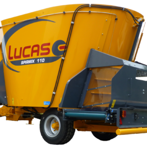 LucasG Spirmix Futtermischwagen vertikal mit Abladeband